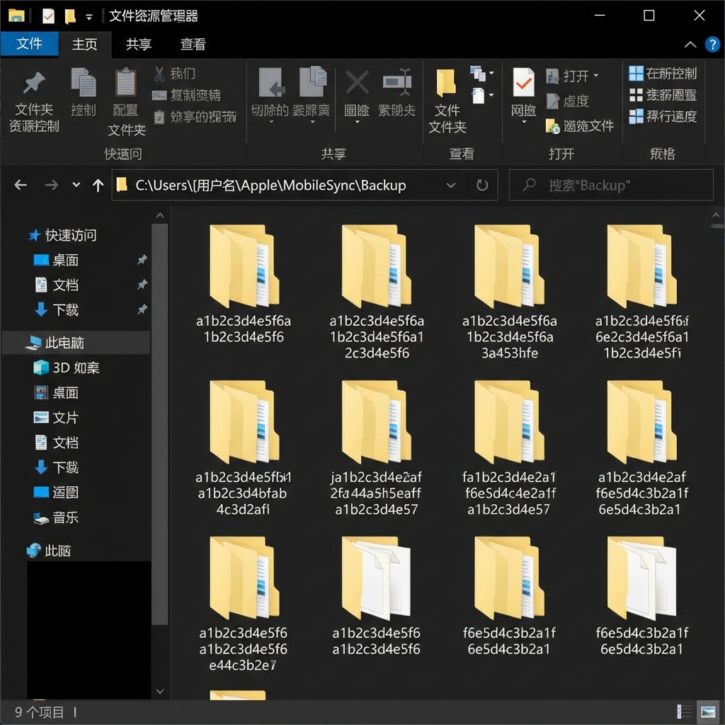 备份文件夹位置
